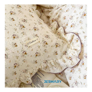 Set chăn ga gối đệm vải muslin nhiều size và nhiều họa tiết